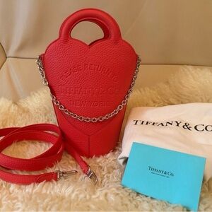 Tiffany & Co. Red Mini Bag with Chain